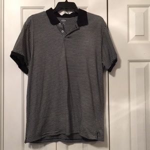 Old Navy Black and White Striped Pullover